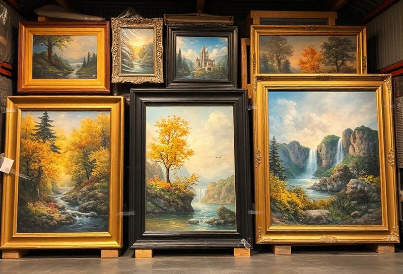 Slik lagrer du kunst og malerier trygt